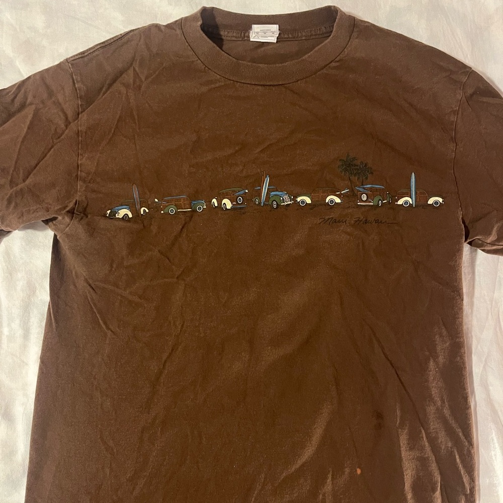 Brown Graphic T-Shirt